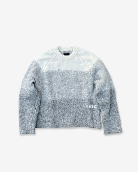 FUZZY GRADIENT SWEATER