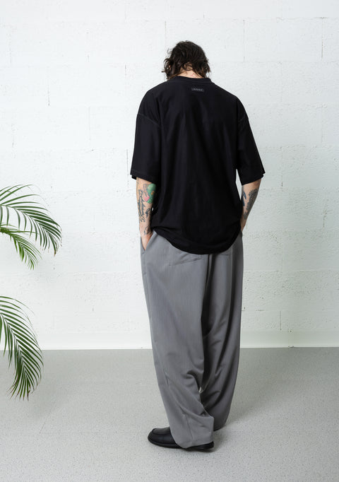 BIFRONTE T-SHIRT BLACK REVERSIBLE