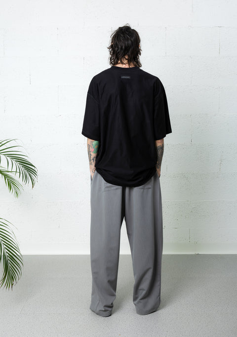 BIFRONTE T-SHIRT BLACK REVERSIBLE