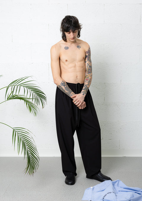 COMFORTABLE PANTS BLACK