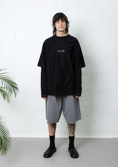 SOFT LONG SHORTS GREY