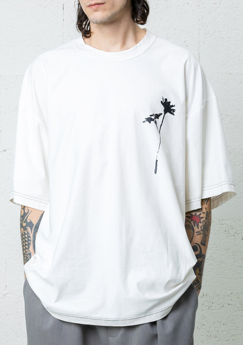 SIMBIOSI T-SHIRT OFF-WHITE