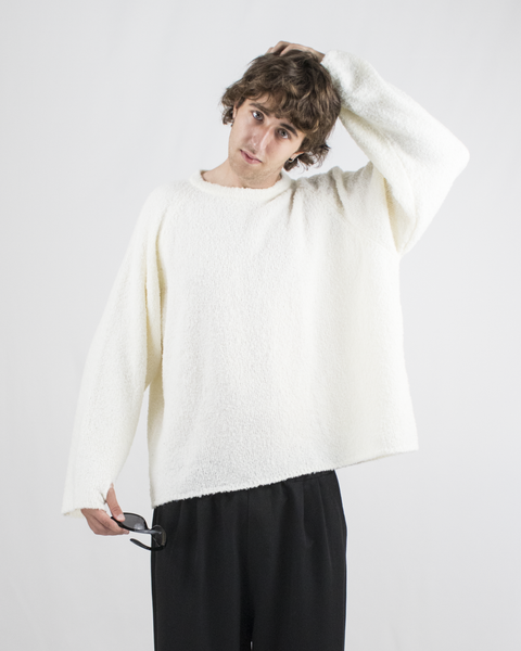 COESIONE | Bouclé wool sweater