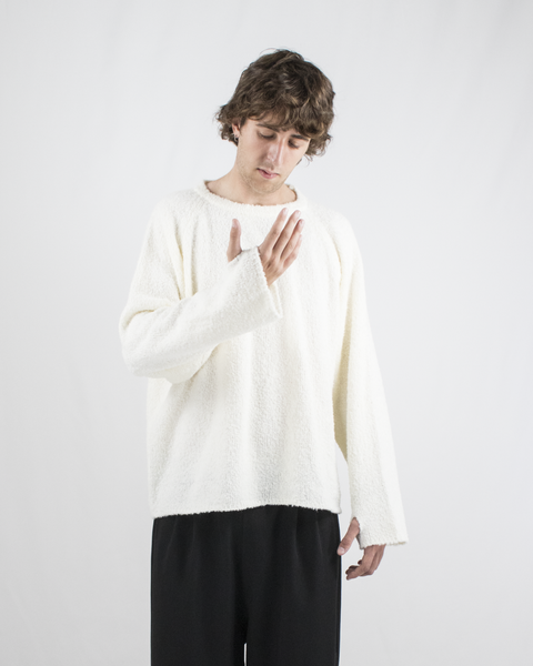 COESIONE | Bouclé wool sweater