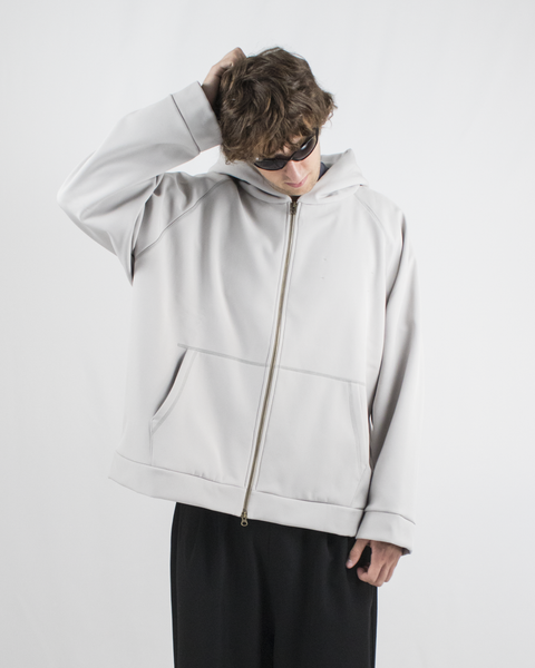 REDUCE | Zip hoodie taupe