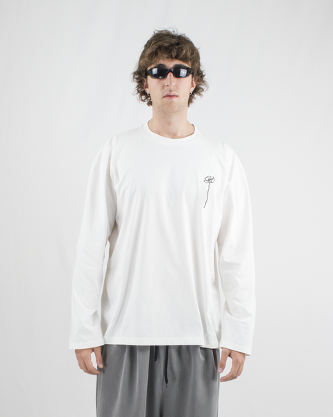 RIVOLTA | Long sleeve t-shirt off-white