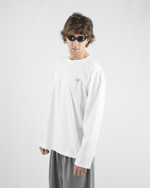 RIVOLTA | Long sleeve t-shirt off-white